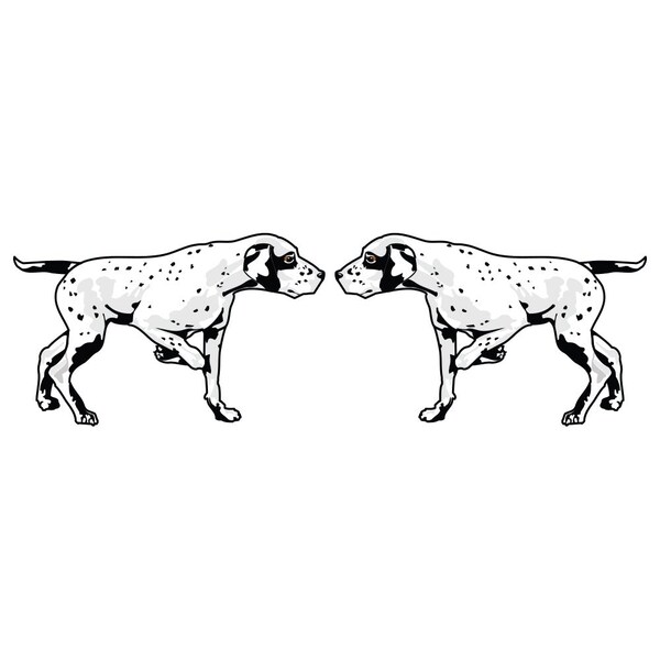 Dalmatian Dog Decal, Dog Lover Decor Vinyl Sticker